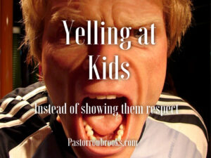 yelling at kids