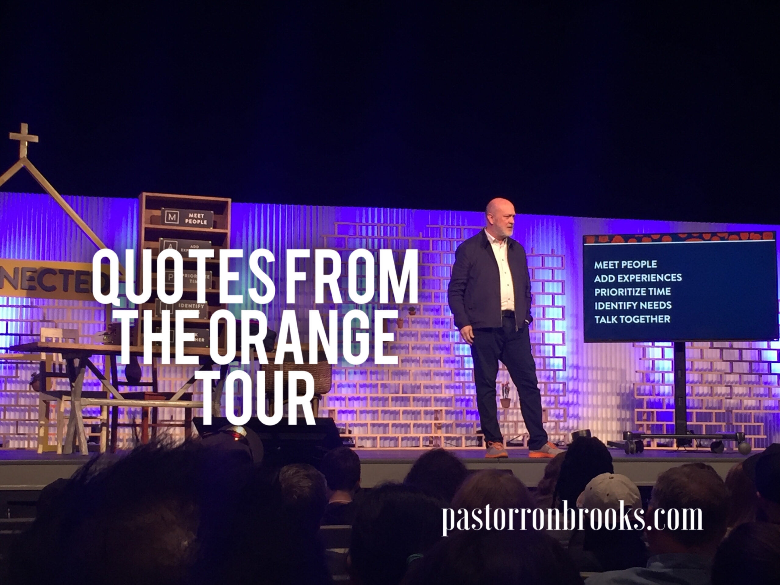 Quotes from Orange Tour 2018 #thinkorange